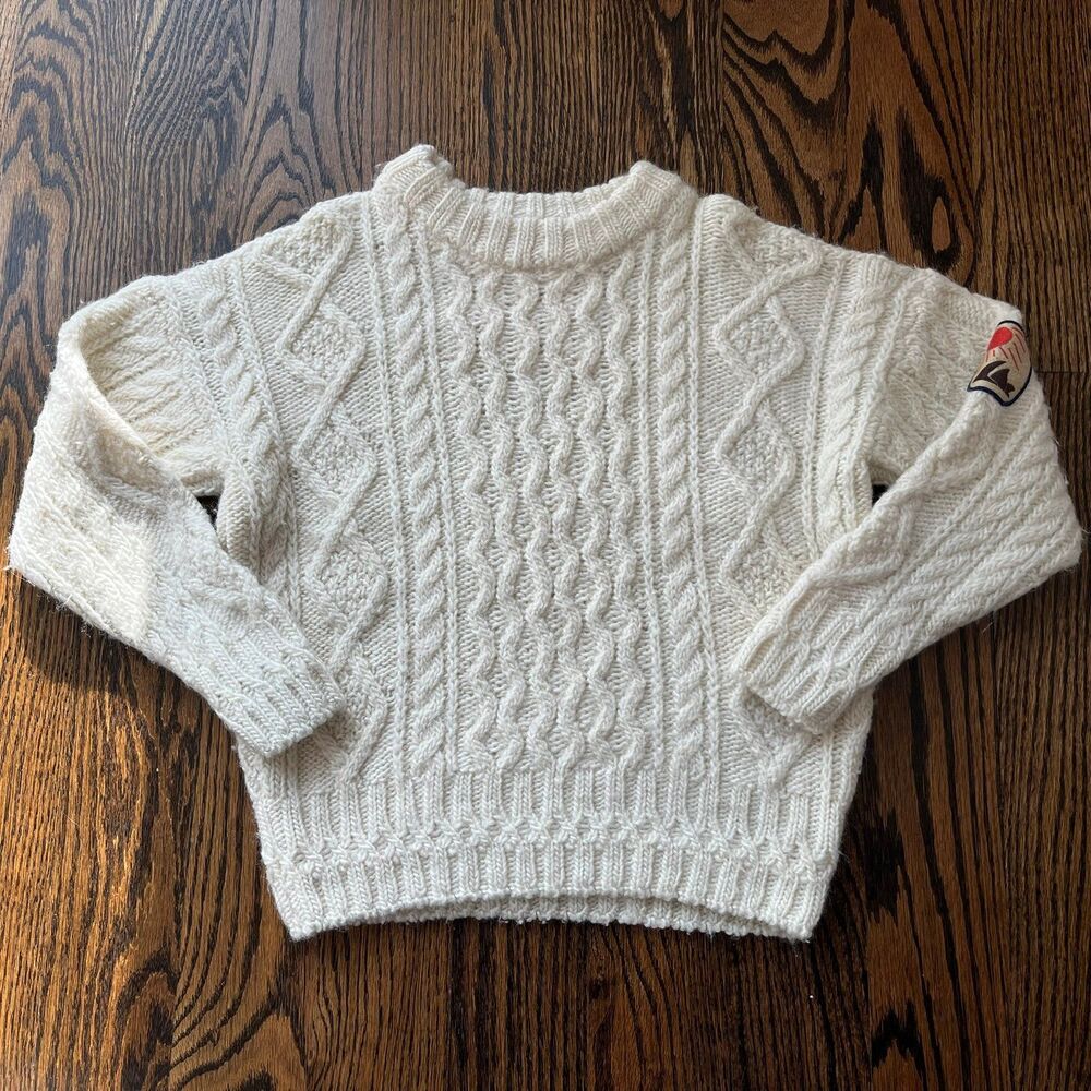 The Animal Observatory Wool Braided Sweater (8Y)